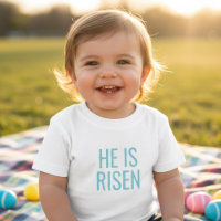He Is Risen | Christian Easter Toddler