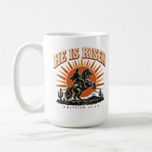 He Is Risen Christian Faith Mug