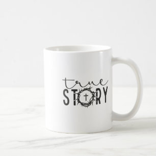 He Is Risen Cross Jesus Easter Day Christians True Coffee Mug