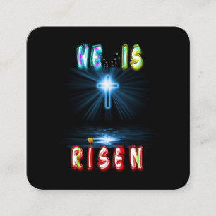 He Is Risen Discount Card