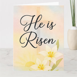 He Is Risen Easter Card