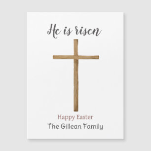 He is risen, easter christian cross Religious