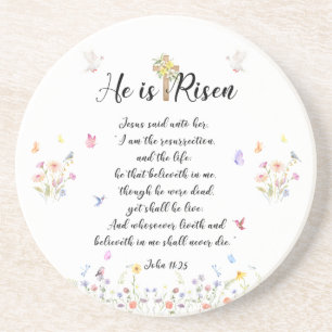 He is Risen- Easter Coaster Gifts