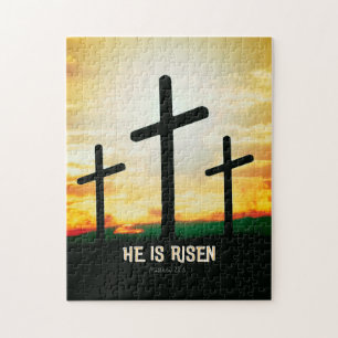 HE IS RISEN - EASTER ILLUSTRATION  JIGSAW PUZZLE