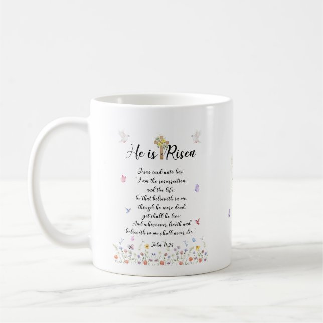 He is Risen-Easter Mug (Left)