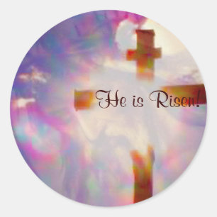 He Is Risen!  Easter Stickers