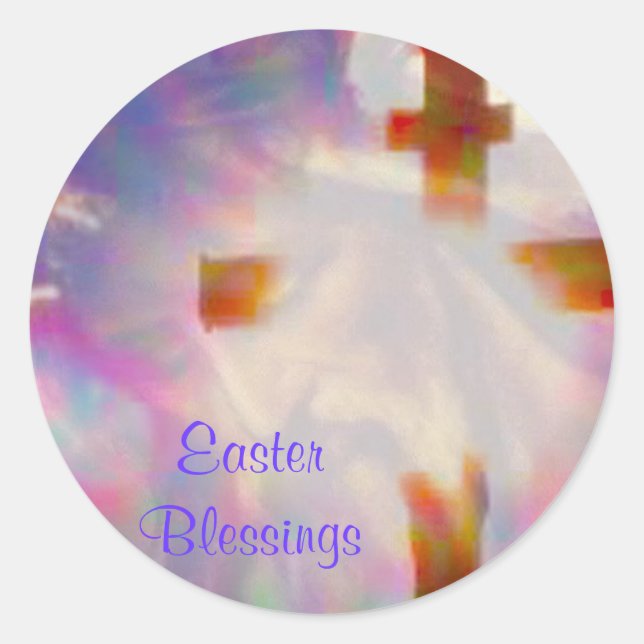 He Is Risen!  Easter Stickers (Front)