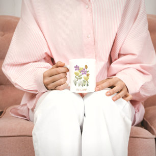 He Is Risen Floral Easter Mug