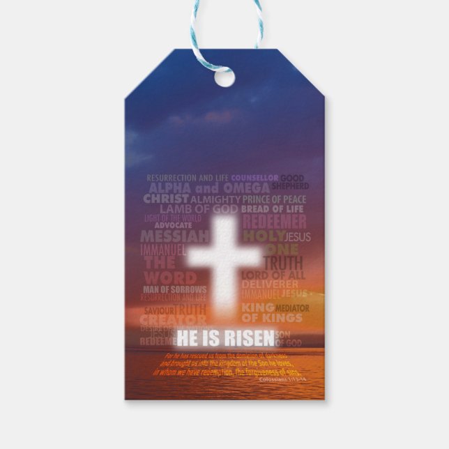 He is Risen Gift Tags (Front)