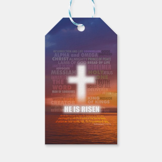 He is Risen Gift Tags (Front)