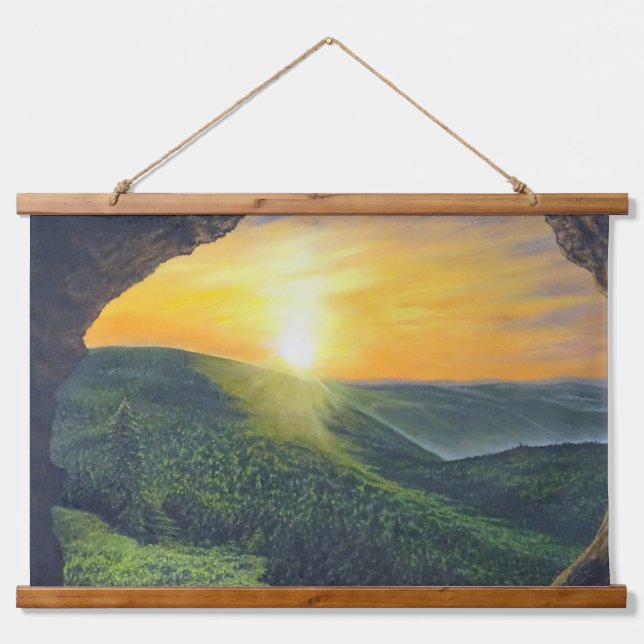 He Is Risen! Hanging Tapestry (Front)