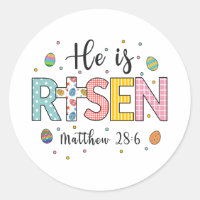 He is Risen Jesus Christian Happy Easter