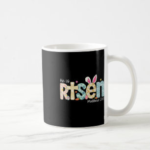 He Is Risen Jesus Christian Happy Easter Day Girls Coffee Mug