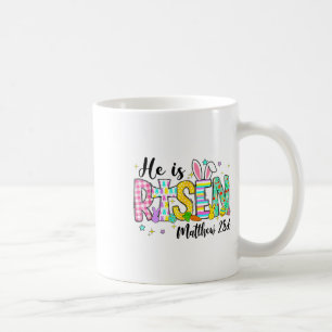 He Is Risen Jesus Christian Happy Easter Women Kid Coffee Mug