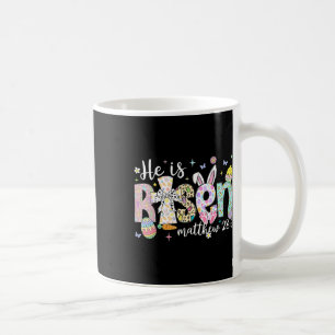 He Is Risen Jesus Christian Happy Easter Women Kid Coffee Mug