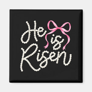 He is risen jesus christian happy easter women kid magnet