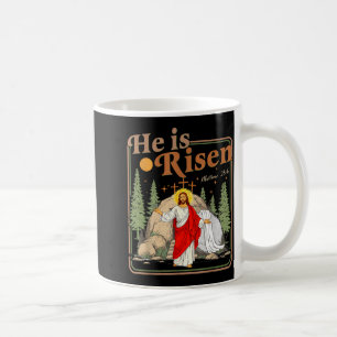 He is risen jesus christian happy easter women men coffee mug