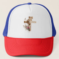He is Risen Jesus Christian Religious Easter