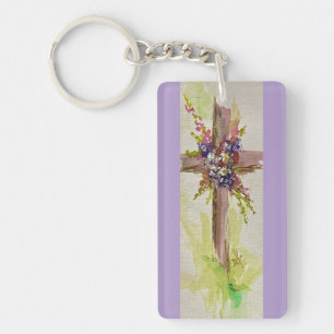 He is Risen Key Chain