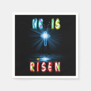 He Is Risen Napkin