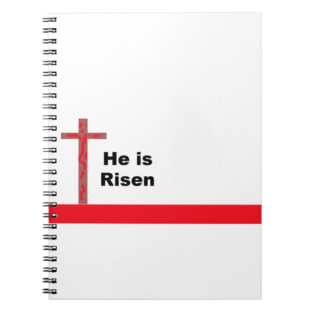 He is Risen Notebook (Front)
