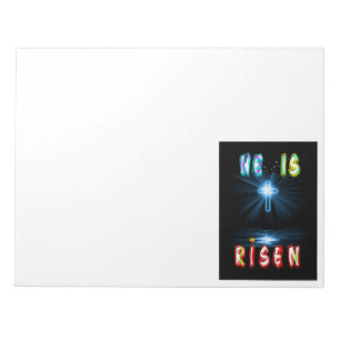 He Is Risen Notepad