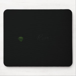 He is risen palm leaf 3 crosses minimalist easter mouse pad