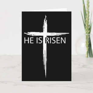 He Is Risen Pocket Christian Easter Jesus Religiou Card