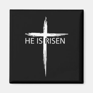 He Is Risen Pocket Christian Easter Jesus Religiou Magnet