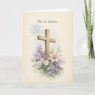 He is Risen...So are Expectations - Easter Card