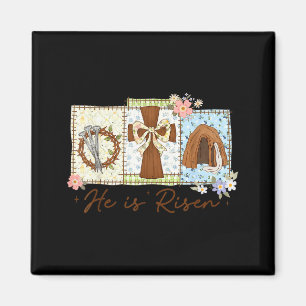 He is rizzin jesus funny for kids boy women youth magnet