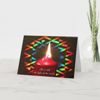 He is still the light of the world holiday card