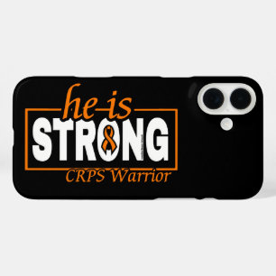 HE IS STRONG...CRPS iPhone 16 PLUS CASE
