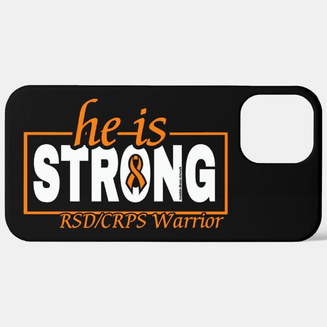 HE IS STRONG...RSD/CRPS Case-Mate iPhone CASE (Back (Horizontal))