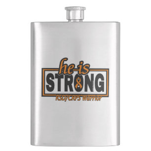 HE IS STRONG...RSD/CRPS HIP FLASK