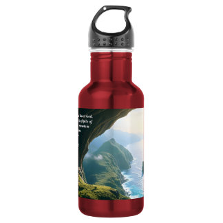 He is the Great God, God & Creation Verse 532 Ml Water Bottle