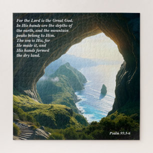 He is the Great God, God & Creation Verse Jigsaw Puzzle