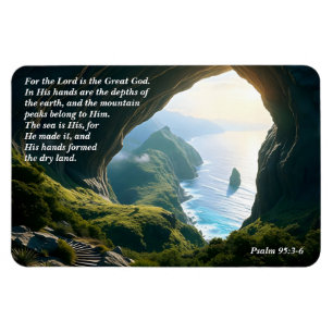 He is the Great God, God & Creation Verse Magnet