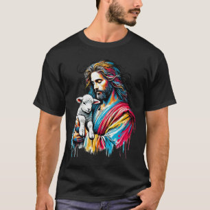 He Left 99 To Find Me Easter Christian Bible Jesus T-Shirt