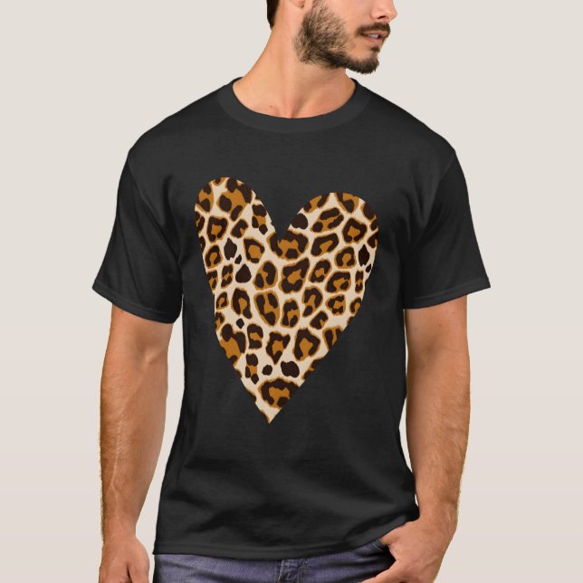 He Leopard Pattern Top (Front)
