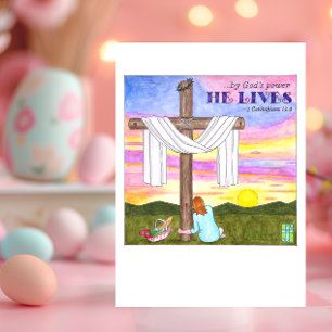He Lives Easter Card