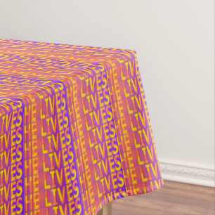 He Lives Tablecloth