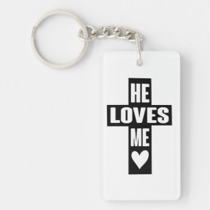 He Loves Like Jesus Quotes God Art Love Art Quote  Key Ring