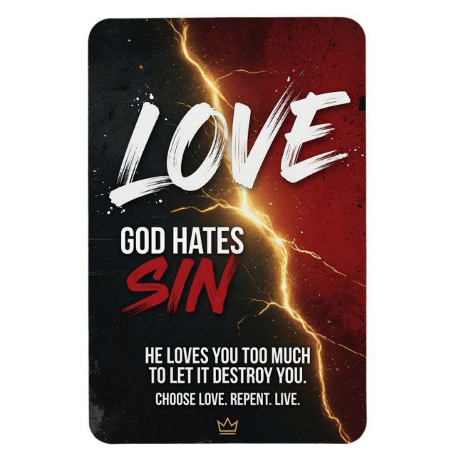 He loves you to much magnet (Vertical)