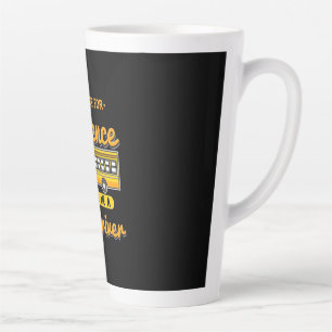 He Made Me A Bus Driver Latte Mug