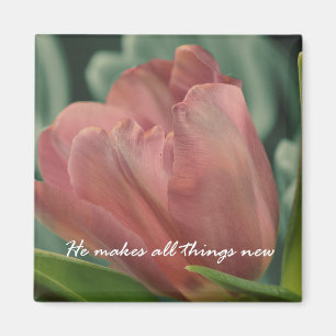 He Makes all Things New Bible Verse Magnet