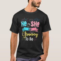 He or She Granny To Be Firework Gender Reveal New