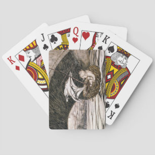 'He Passed Under the Bridge and Came Within Full S Playing Cards