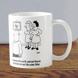 He promised the earth, she got an allotment coffee mug