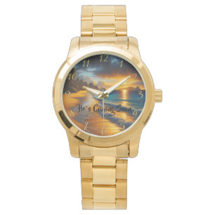 HE`S COMING SOON Christian Faith ocean Watch